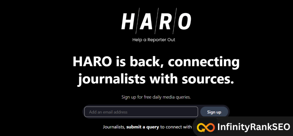 HARO and Journalist Requests