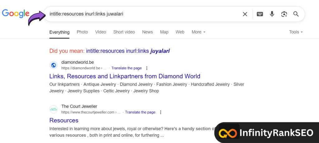 Resource Page Link Building