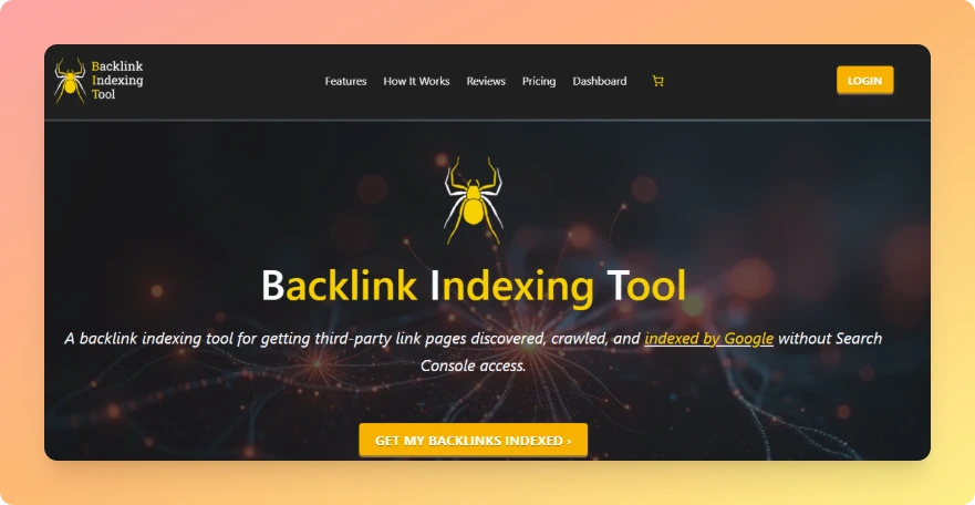 Backlink Indexing Tool