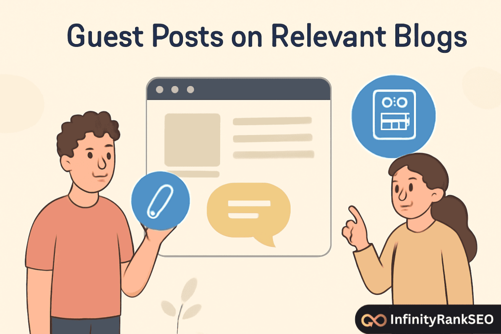 Guest Posts on Relevant Blogs