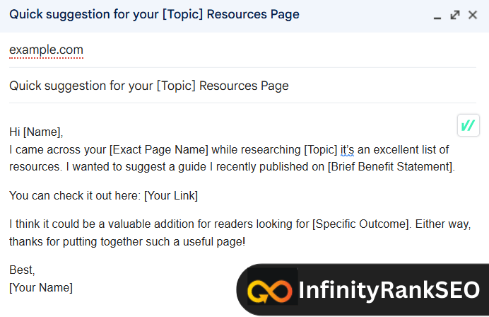 Craft Your Outreach Email