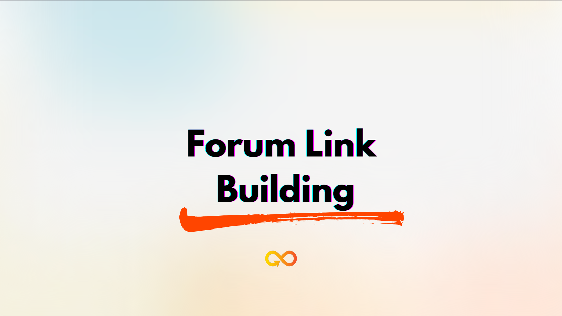 Forum Link Building
