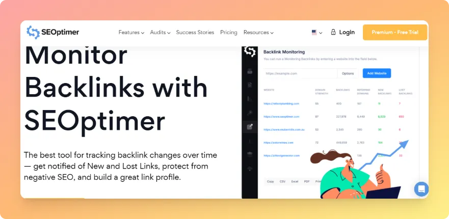 Monitor Backlinks