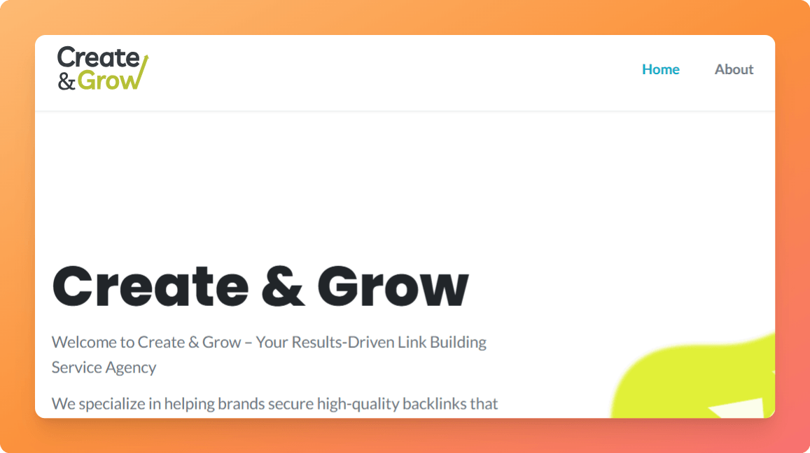 Create & Grow