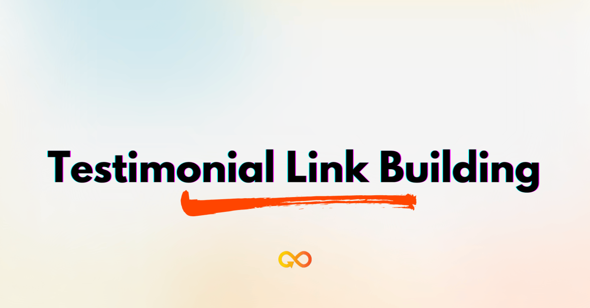 Testimonial Link Building